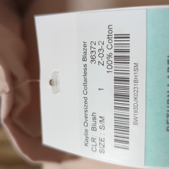 Storets Kaylie Oversized Collarless Blazer - Picture 16 of 16